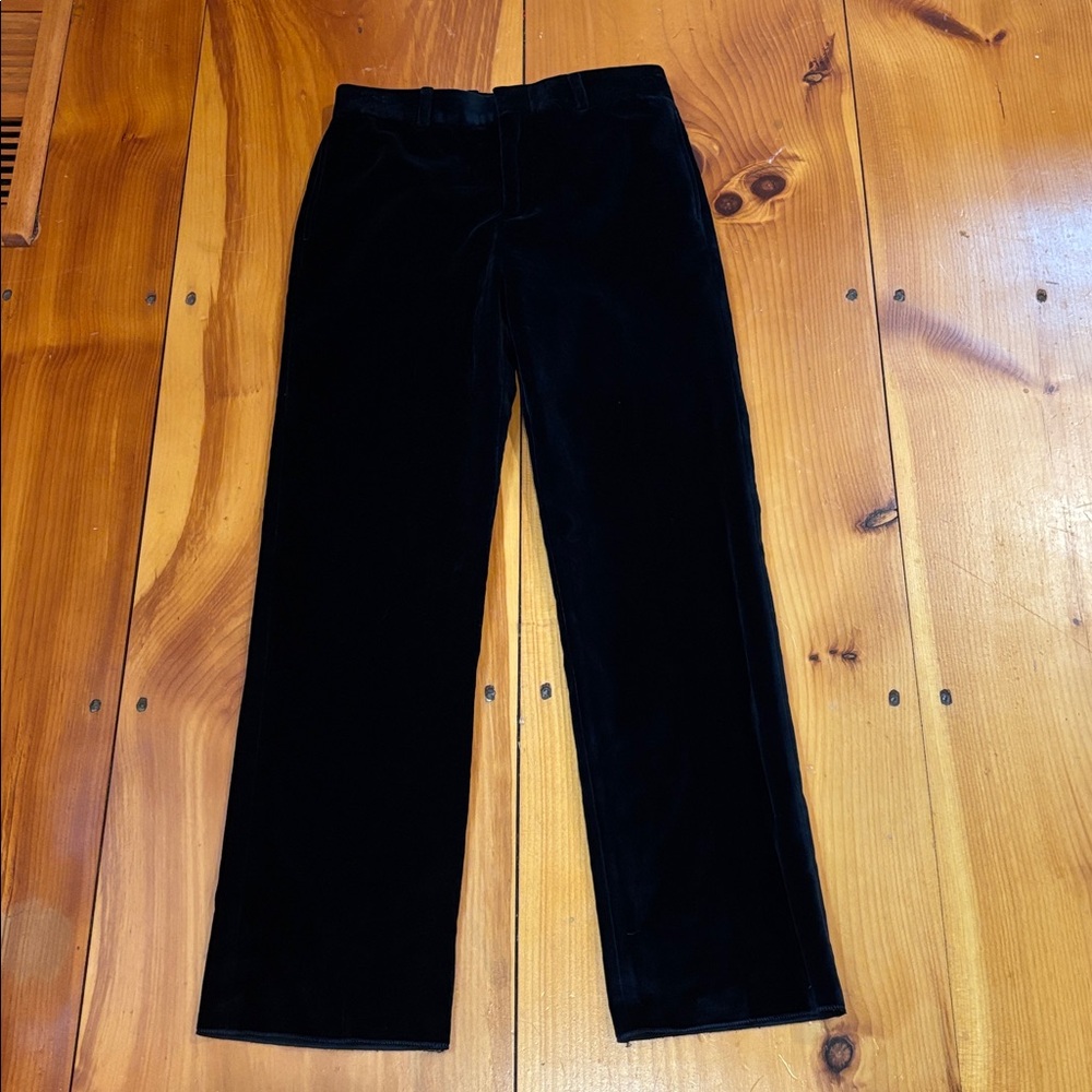 POLO by Ralph Lauren Boys 12 Blue Velvet Trousers Dress Pants